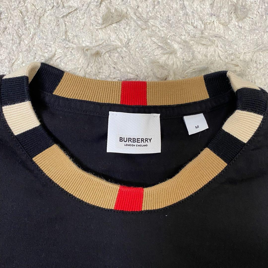 バーバリー　長袖Tシャツ　ロンT ブラック　M