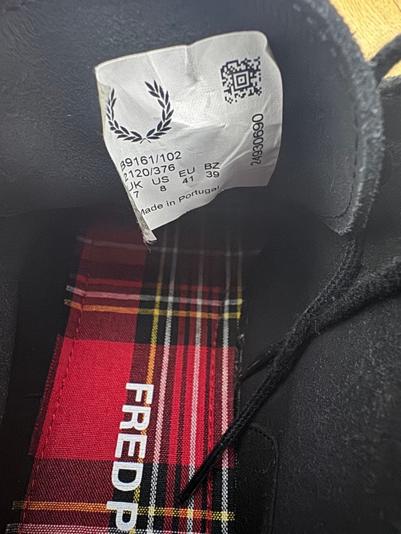 e*r様 新品未使用 FRED PERRY フレッドペリー モカシン スエード