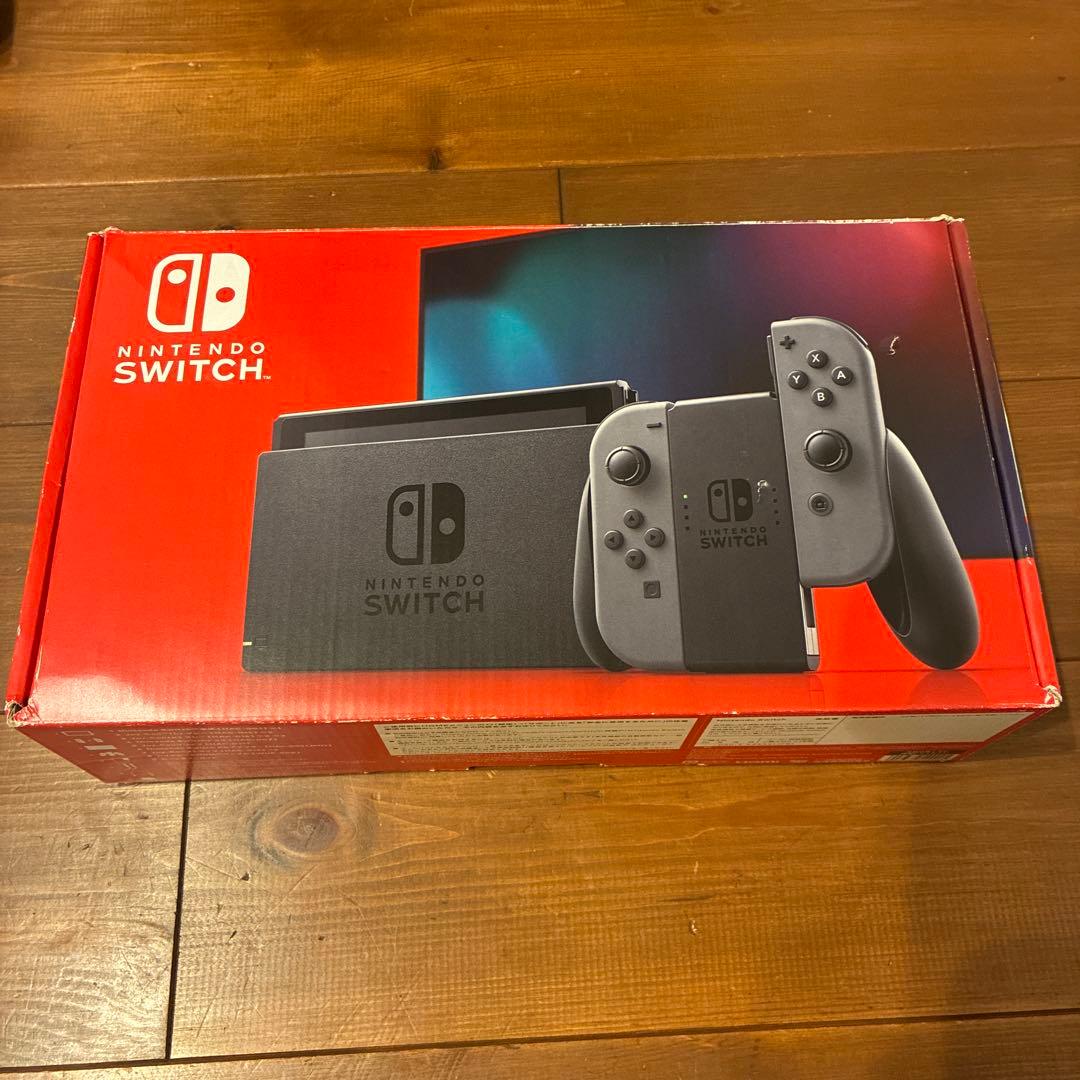 Nintendo Switch グレー 本体 ジョイコン付き