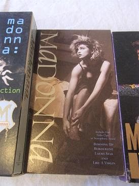 Madonna マドンナ ミュージックビデオテープ VHS 4点