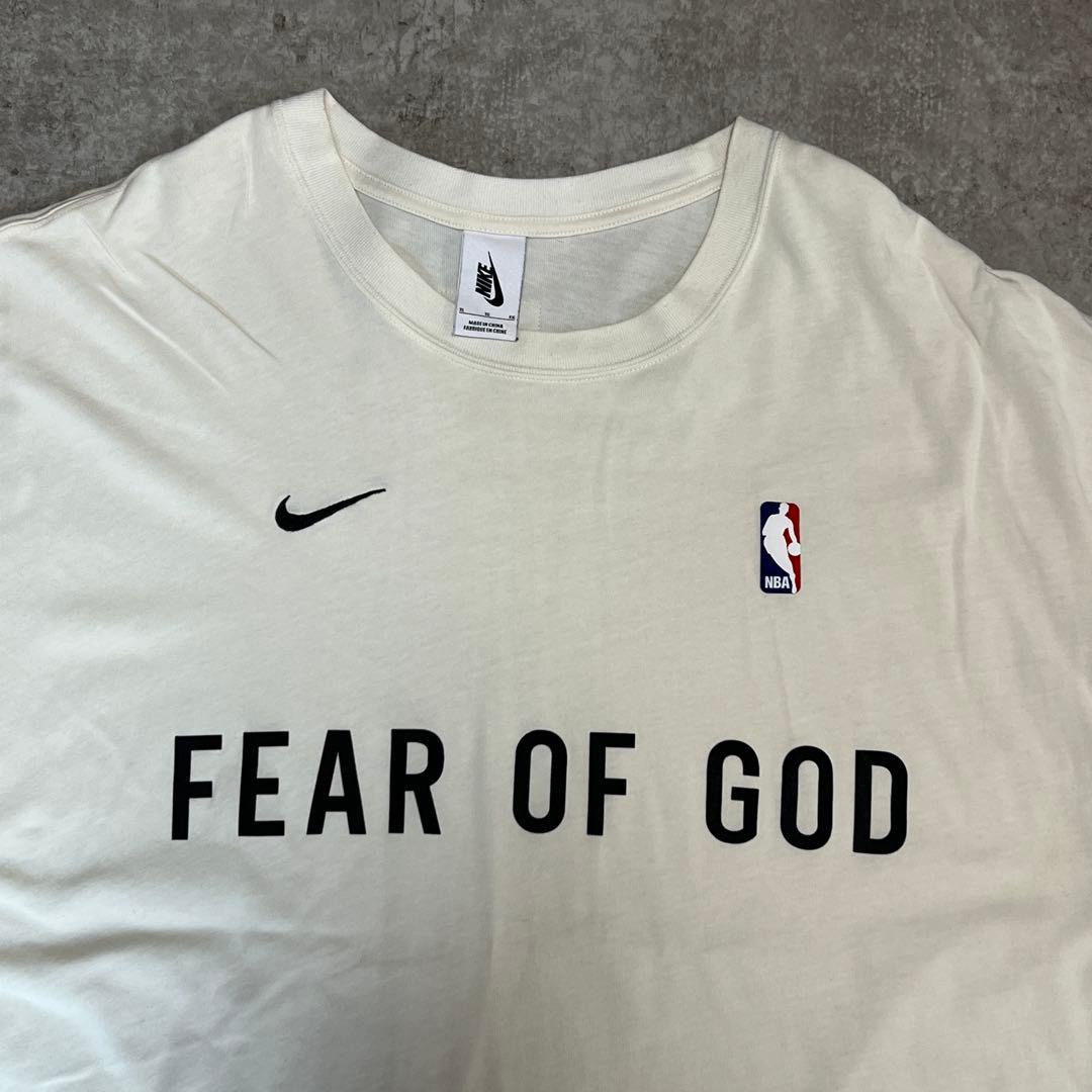 FEAR OF GOD×NIKE Warm Up T-Shirt White