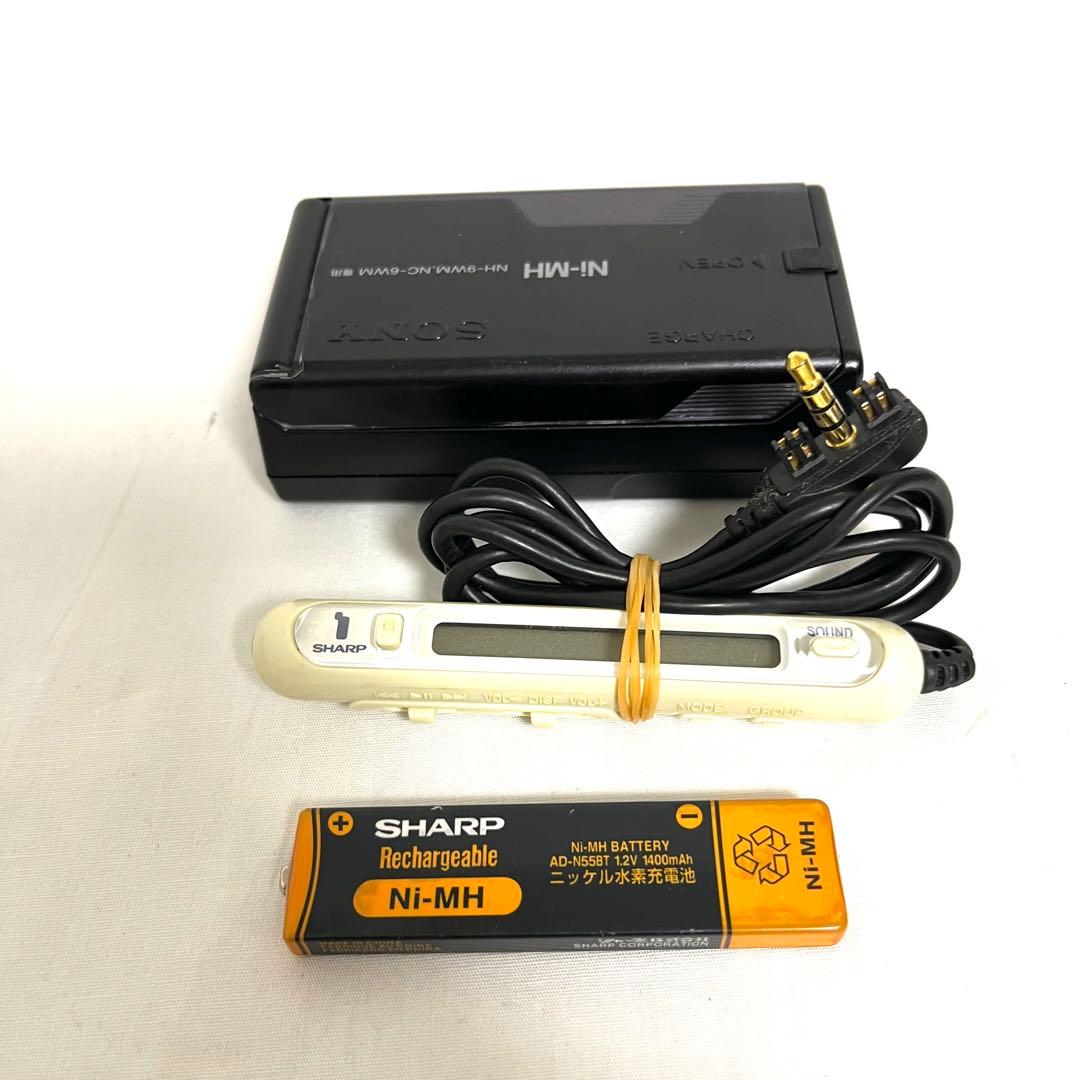 【送料込み】 SHARP MD-DS33S ポータブルMDプレーヤー　シャープ