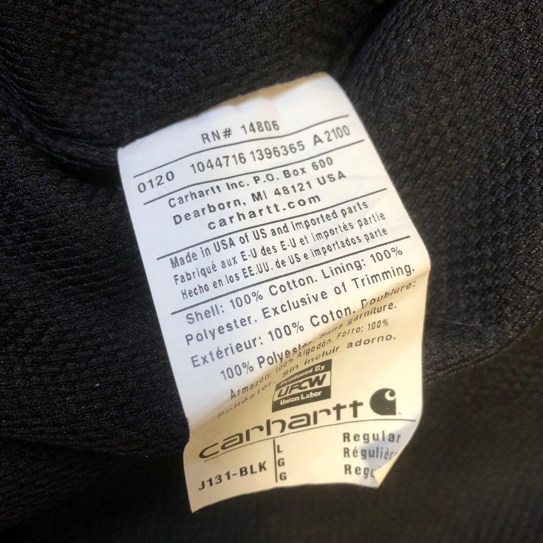 に*ち様 【極美品】カーハートcarhartt アクティブジャケット　USA製