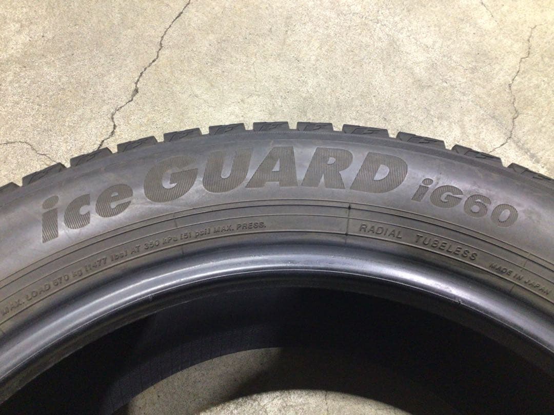 激安 215/55R17 ヨコハマ iG60 スタッドレス 4本 送料込み