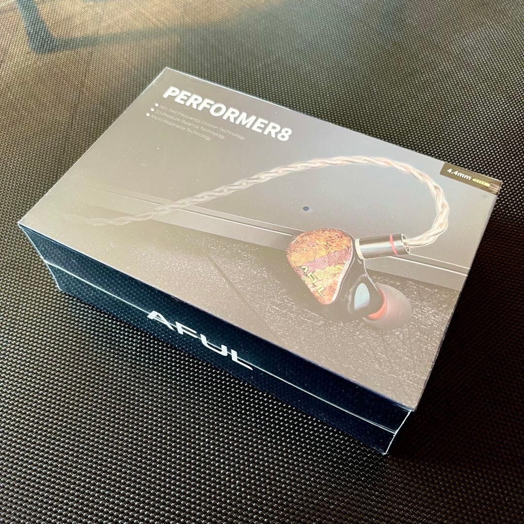 【新品・未開封】AFUL Performer8 有線イヤホン 4.4mmモデル