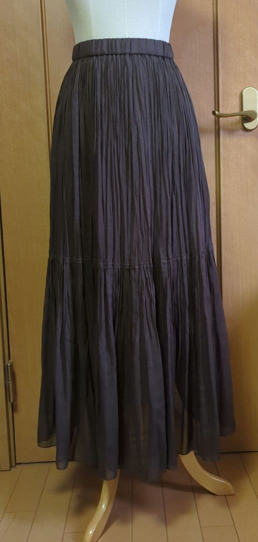 Plage　TIERED PLEATS スカート