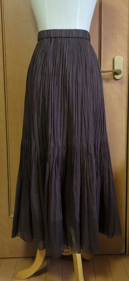 Plage　TIERED PLEATS スカート