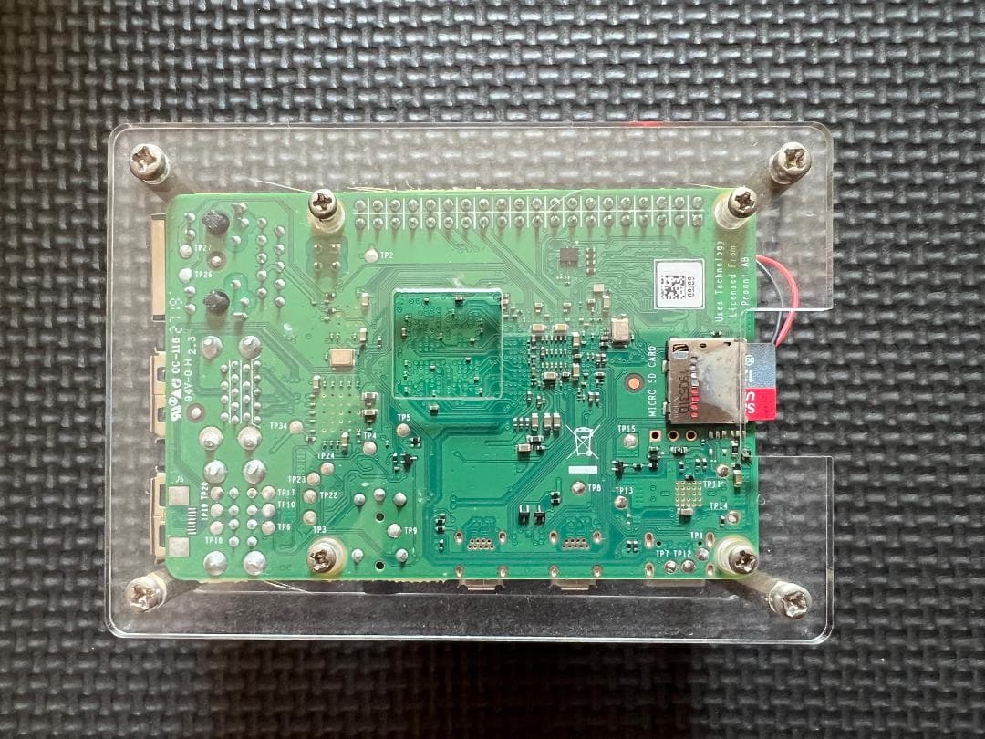 Raspberry Pi 4 computer Model B　4GB RAM