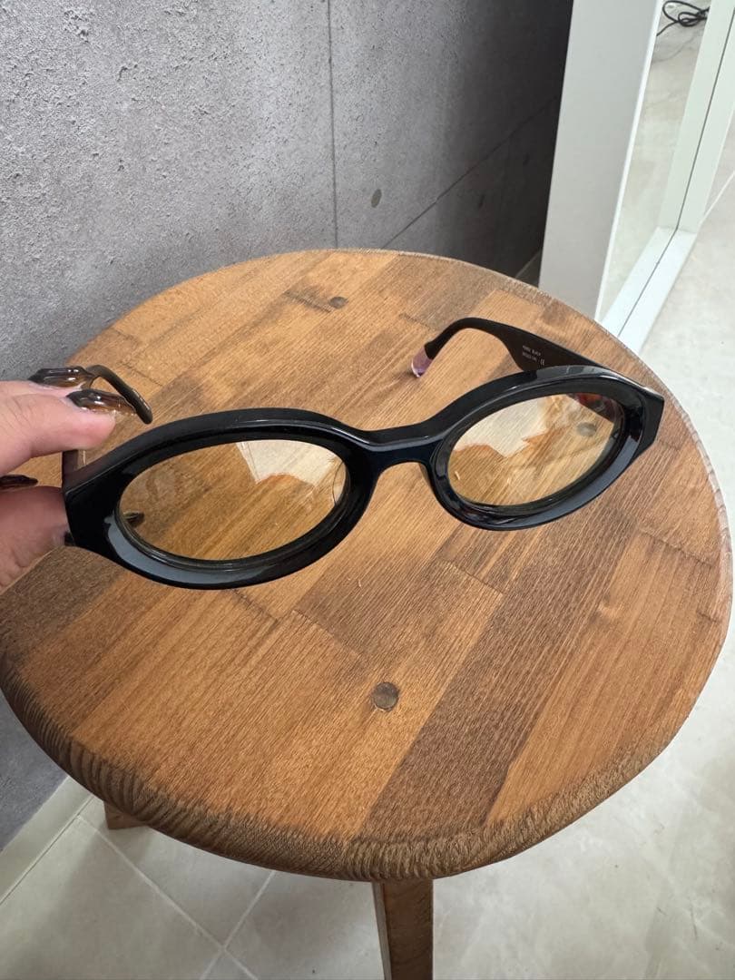 FETICO × BLANC /オーバル フレーム サングラス