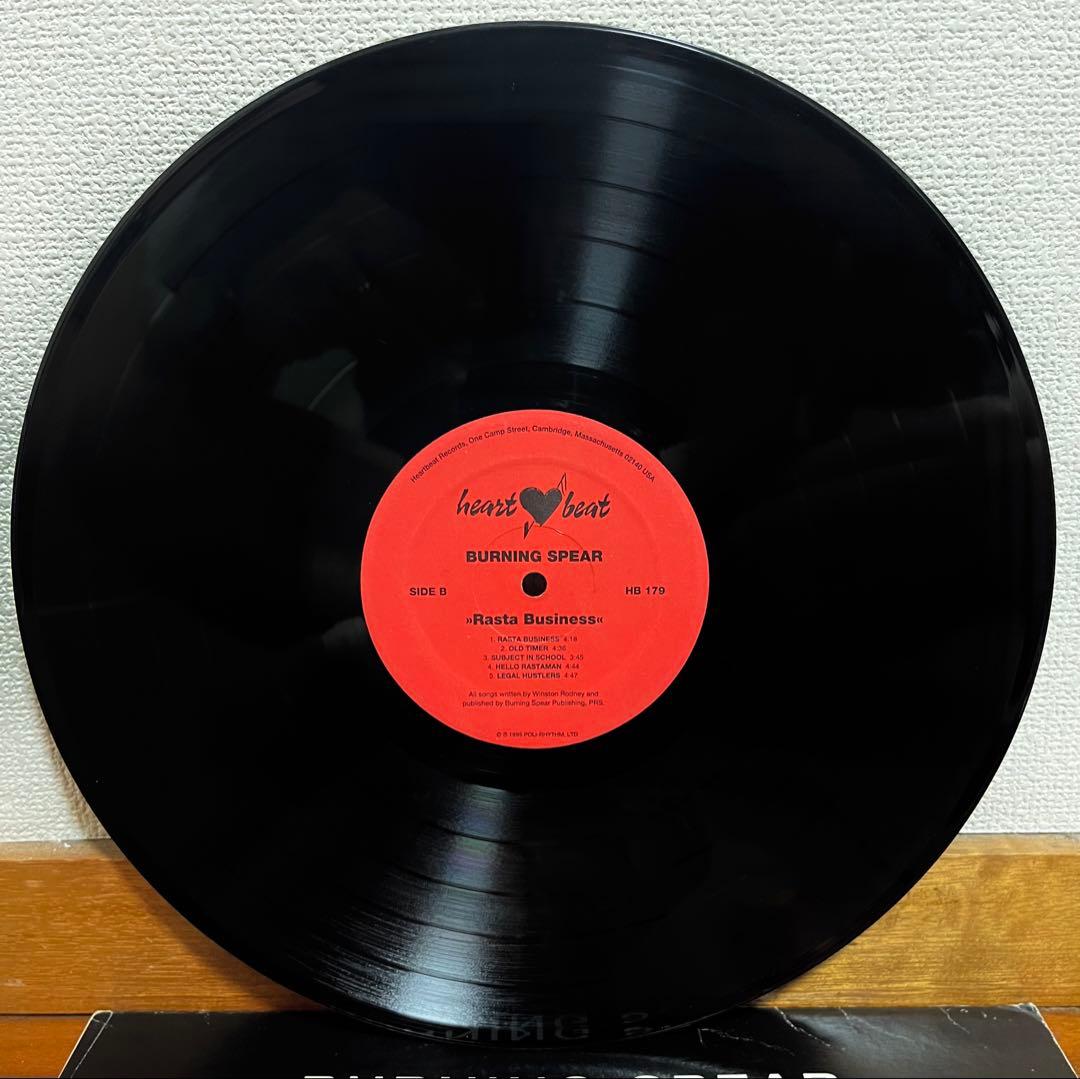 BURNING SPEAR / Rasta Business レゲエ レコード