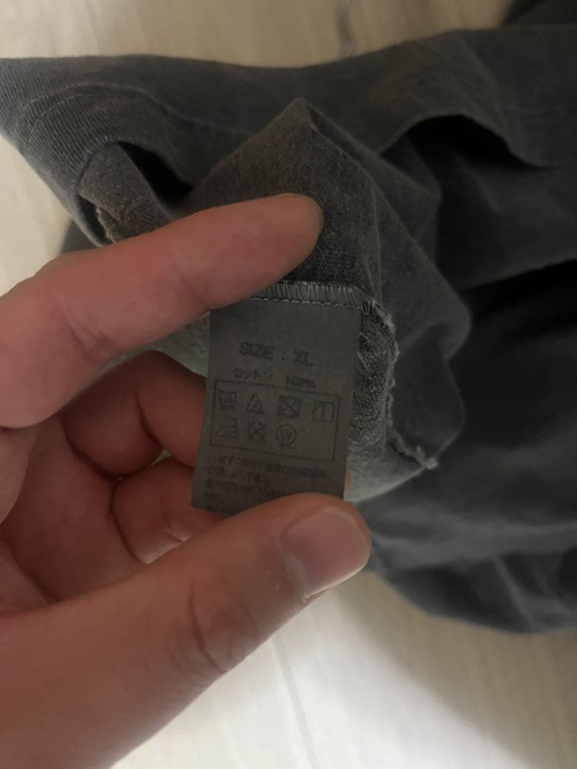 CÔTE PRODUCTION ビッグシルエットTシャツ グレー