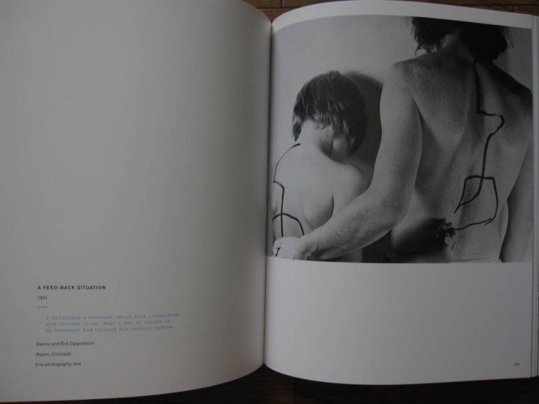 Body to Performance 1969-73　デニス・オッペンハイム