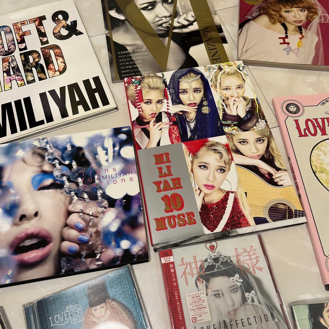 加藤ミリヤ　miliyah 写真集　アルバム　cd ジャケット　シングル