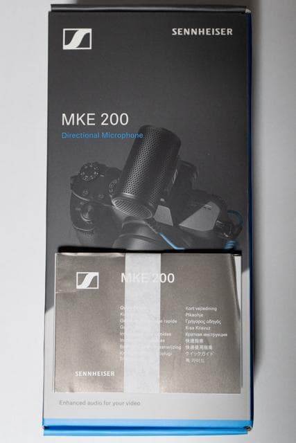 Sennheiser MKE200 ゼンハイザー オンカメラマイク