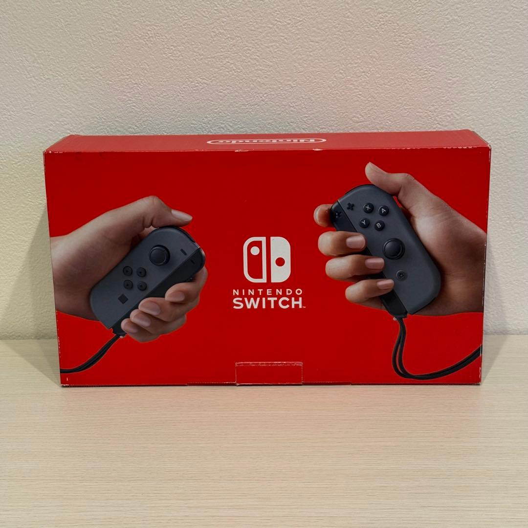 Switch 本体 バッテリー強化版 グレー 箱付き