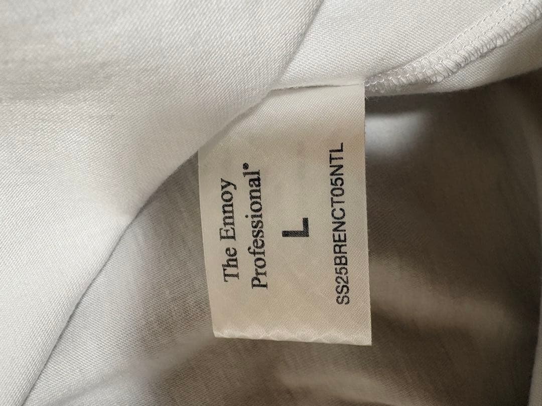 エンノイとスタイリスト私物　Tシャツ 白　L