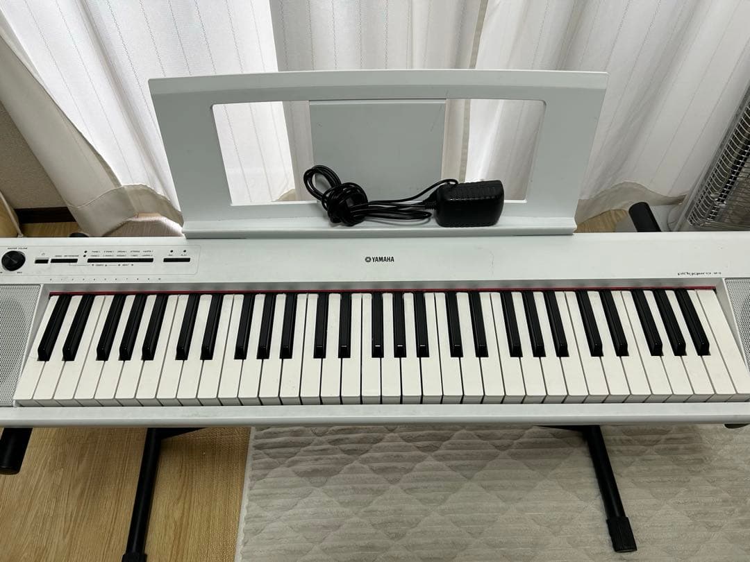 YAMAHA Piaggero NP-12WH ヤマハ　電子ピアノ