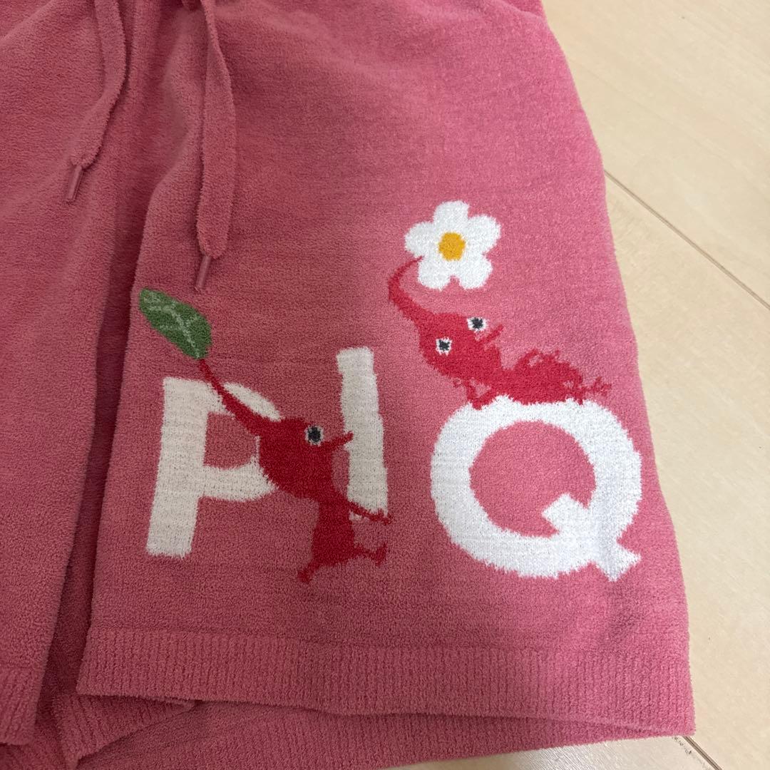 ジェラートピケ　Pikmin ルームウェアセット　ピクミン　赤