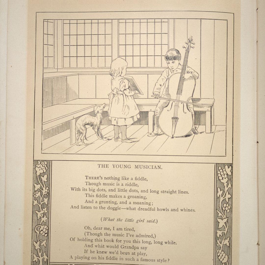 稀少1880年アンティーク絵本 児童書 洋書古書ヴィクトリアンジャンクジャーナル
