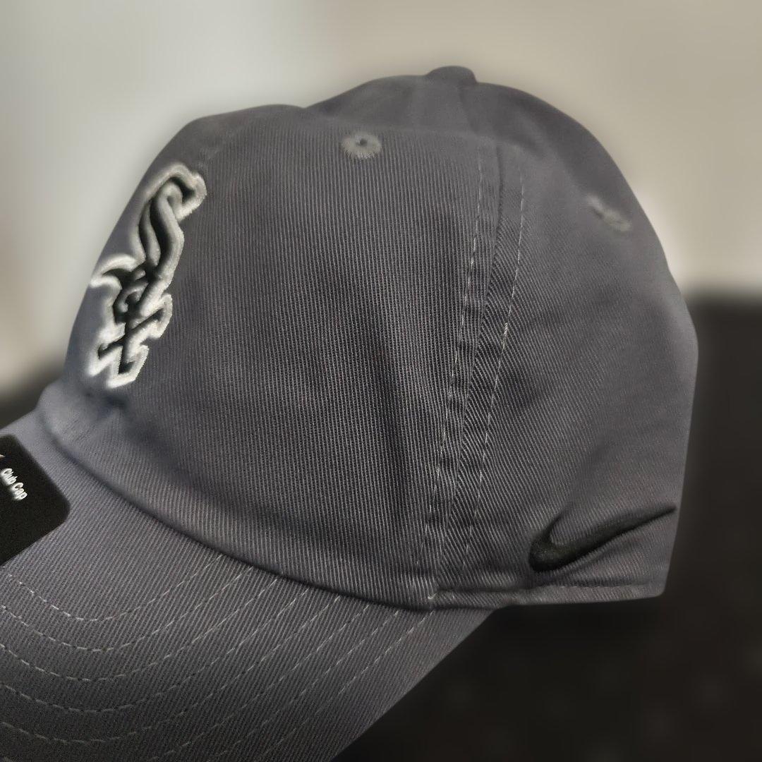 ナイキ シカゴ・ホワイトソックス クラブキャップ グレー M/Lサイズ MLB
