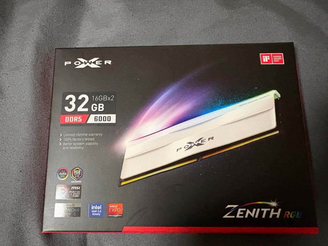 ZENITH RGB 32GB DDR5 6000MHz 未開封