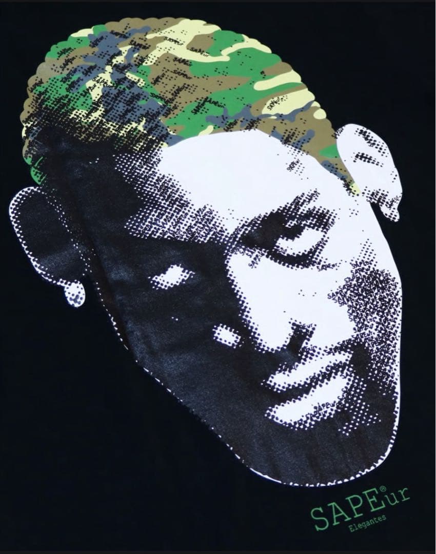 SAPEur ARCHIVE SERIES CAMO HEAD黒XL ロッドマン