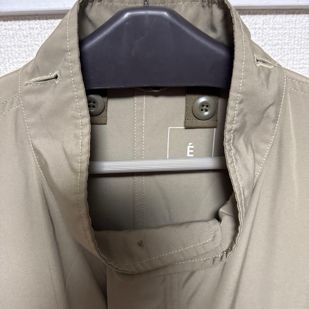 EDIFICE モッズコート 淡いカーキ