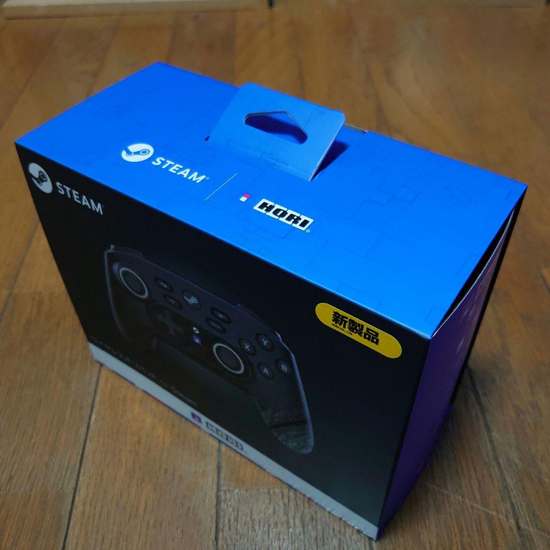 ホ*ー様 HORI ワイヤレスホリパッド for Steam ミッドナイトブラッ