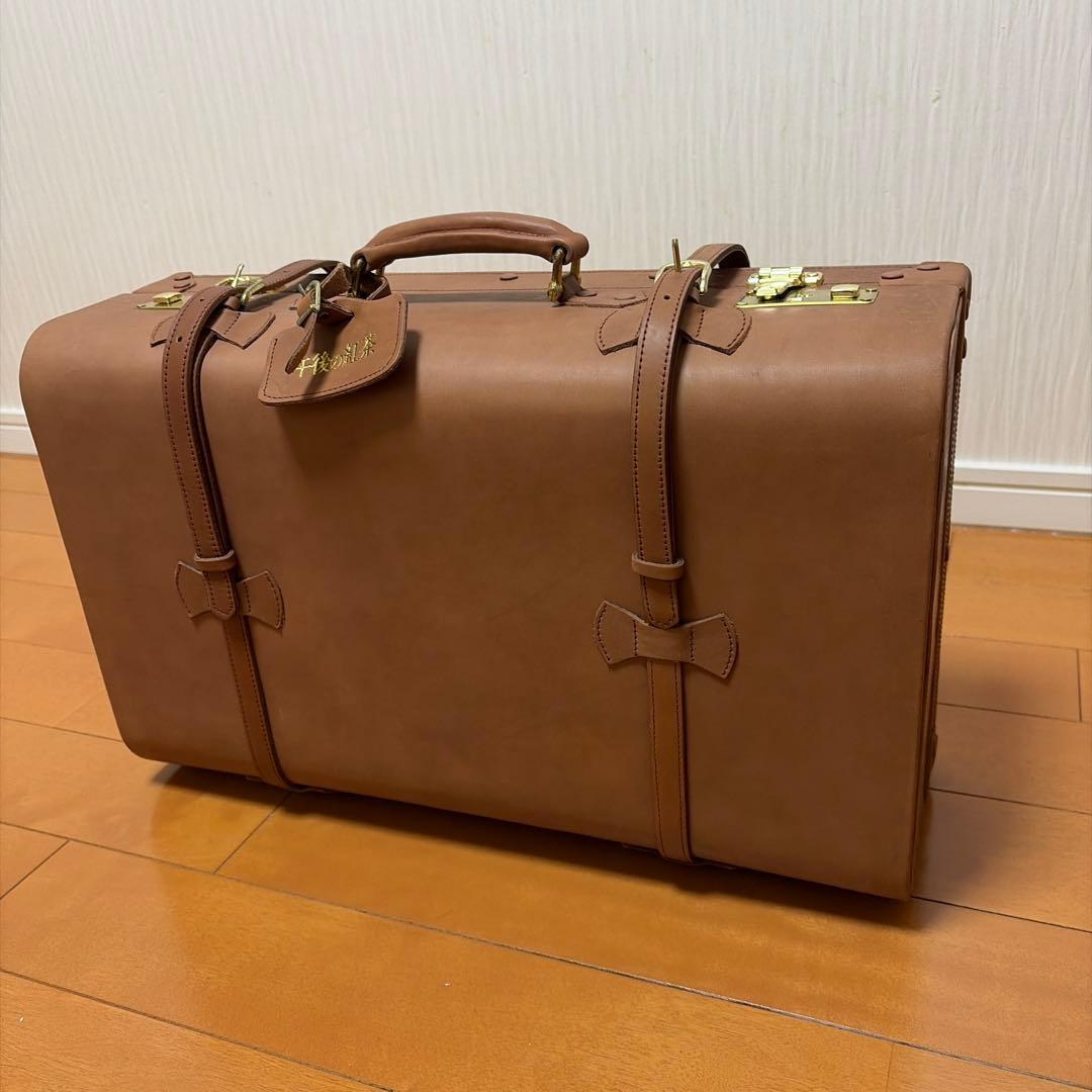 【希少・外箱付】午後の紅茶 コイズミトランク 当選品 本革仕様 未使用品