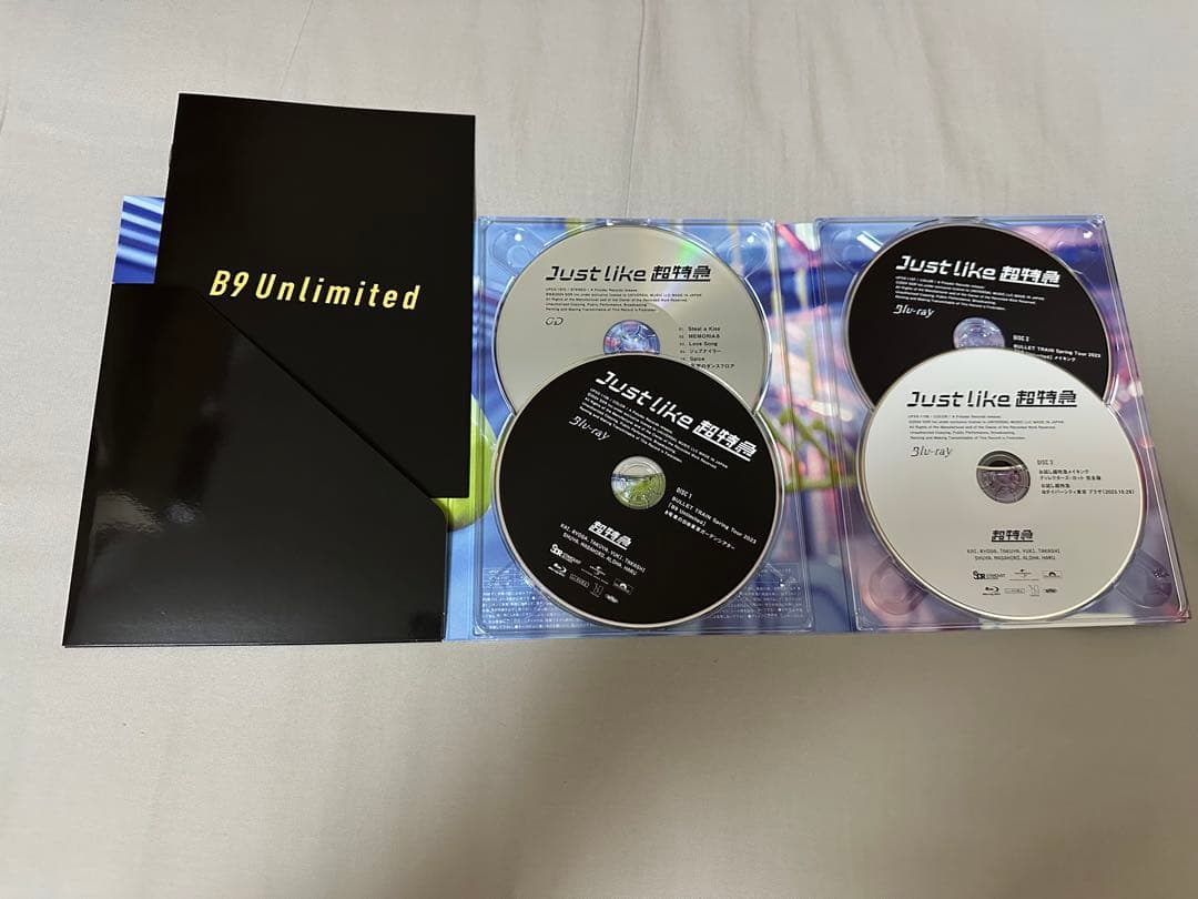 超特急 Just like 超特急 初回限定盤 CD Blu-ray HMV特典