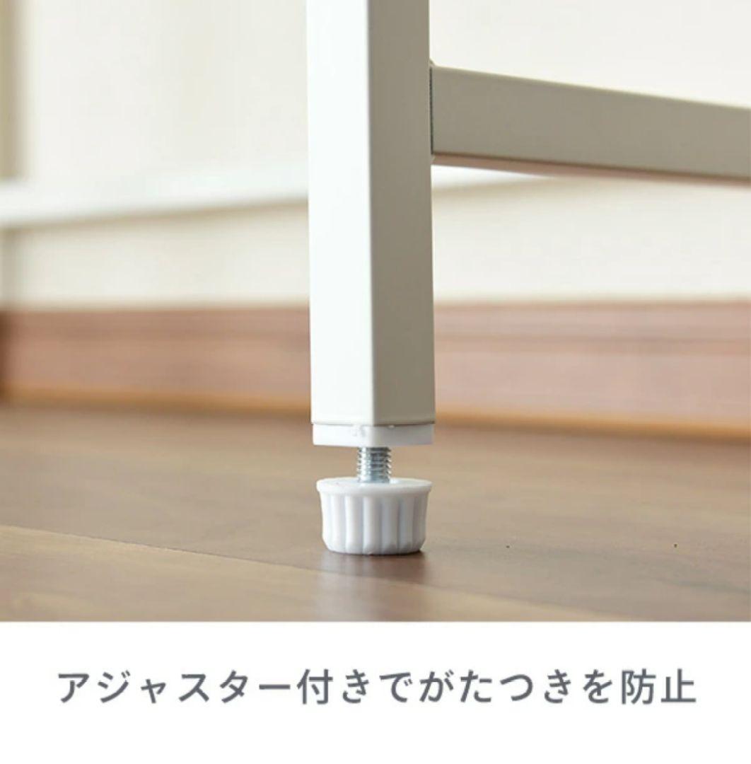 木製折りたたみテーブル （2口コンセント付き）