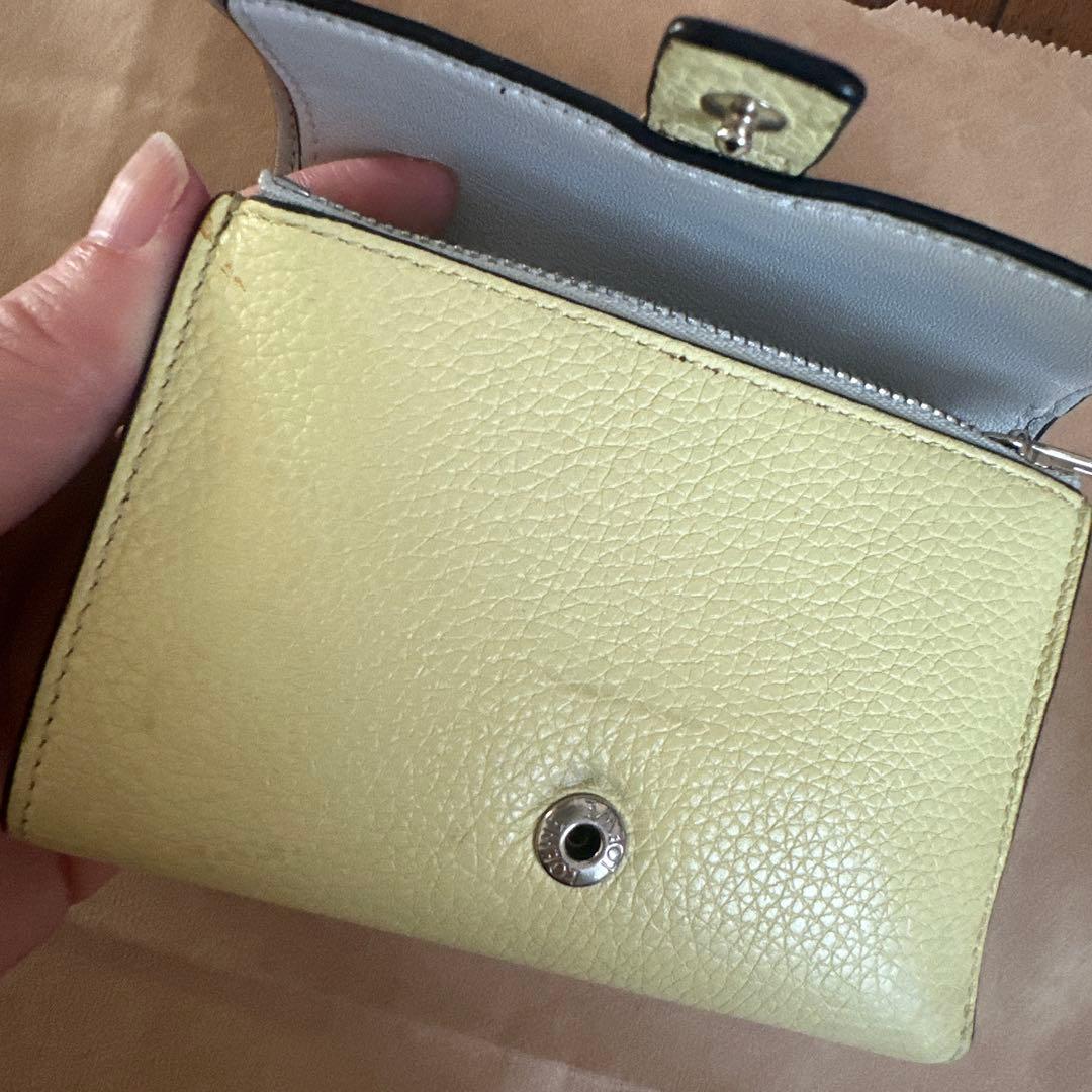 ロエベ LOEWE 財布 イエロー