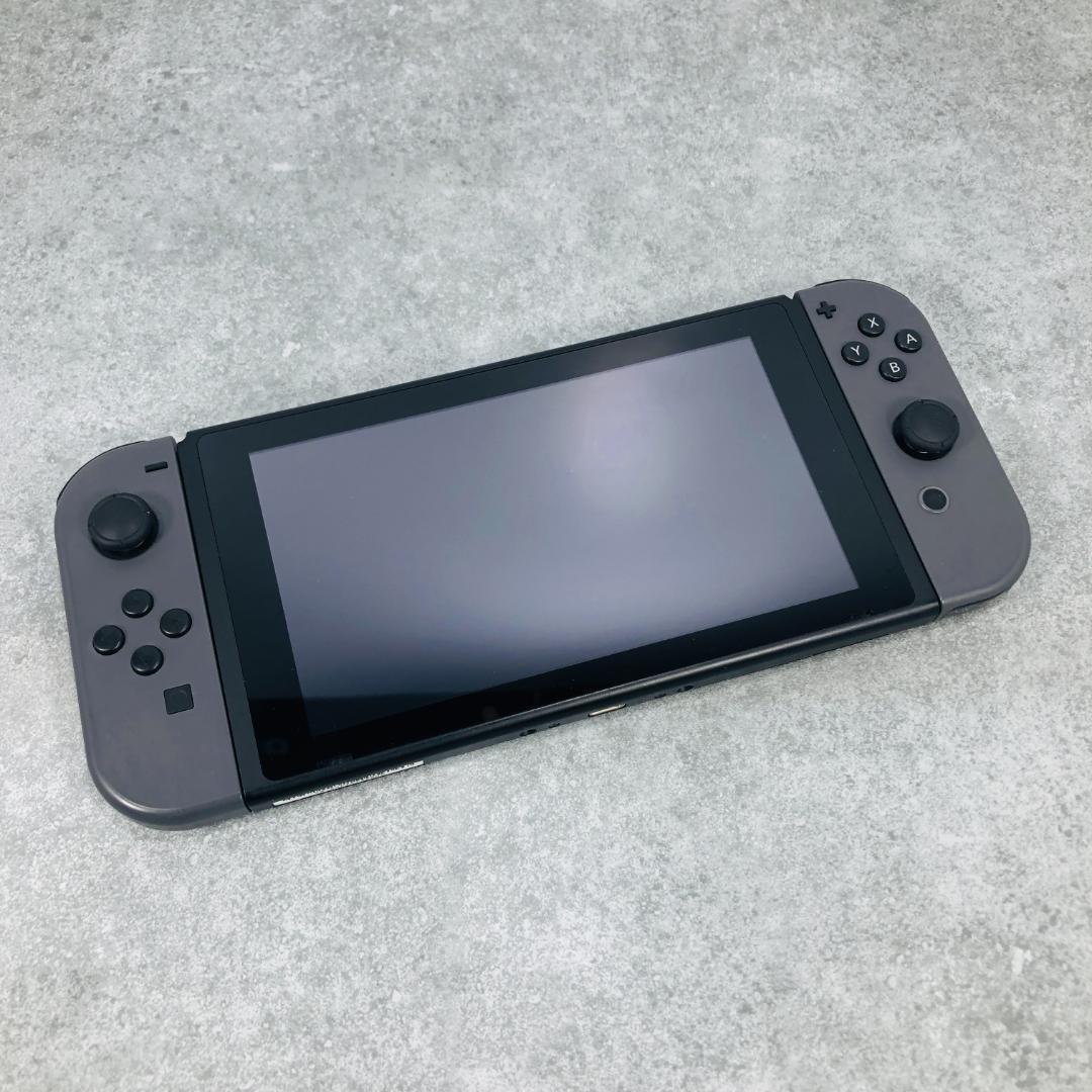 【美品】 Nintendo Switch 本体 グレー NO.11-150