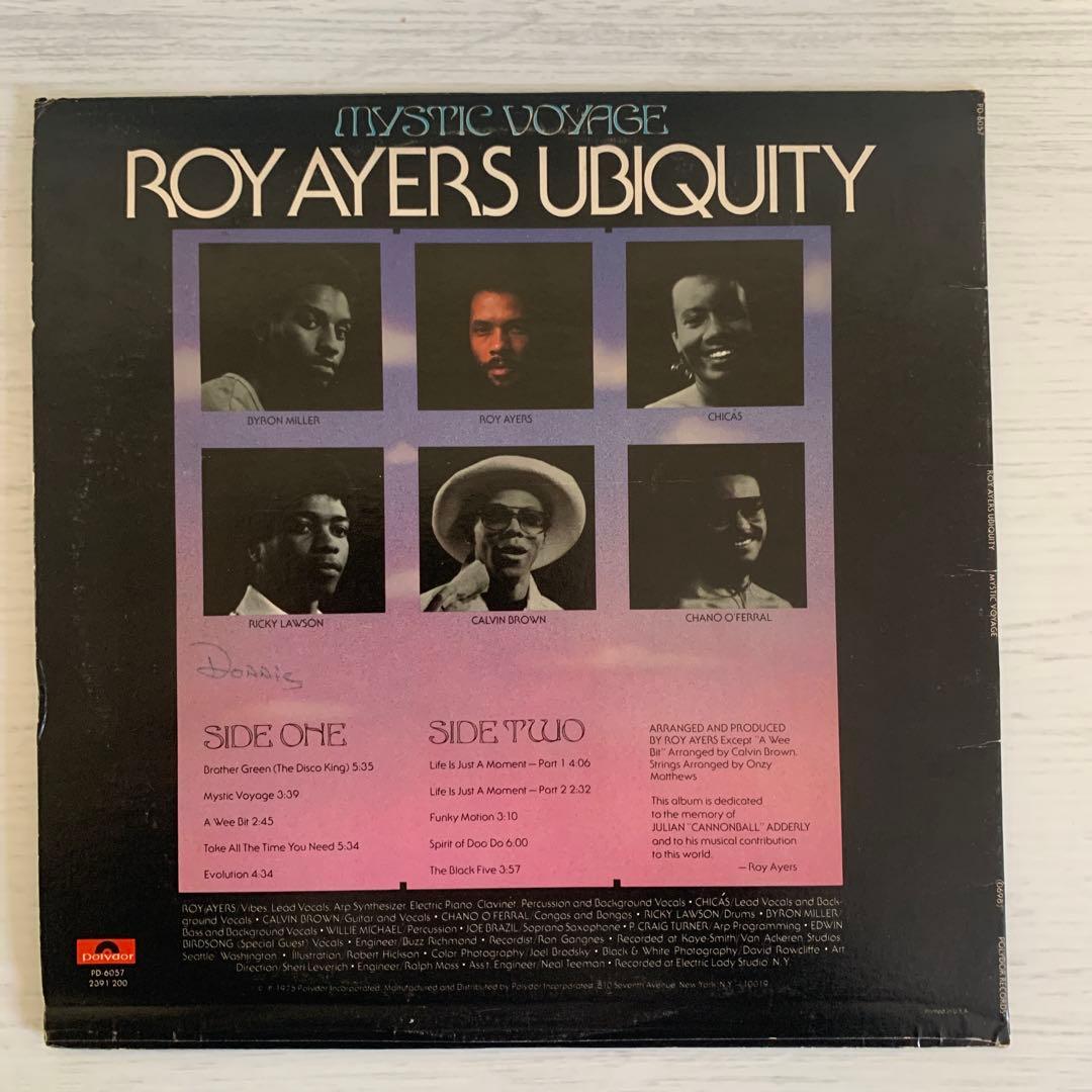 洋楽 LP, Roy Ayers Ubiquity - Mystic Voyage