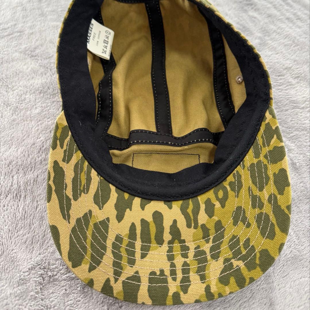 MASSES CAP J LEOPARD ジェットキャップ