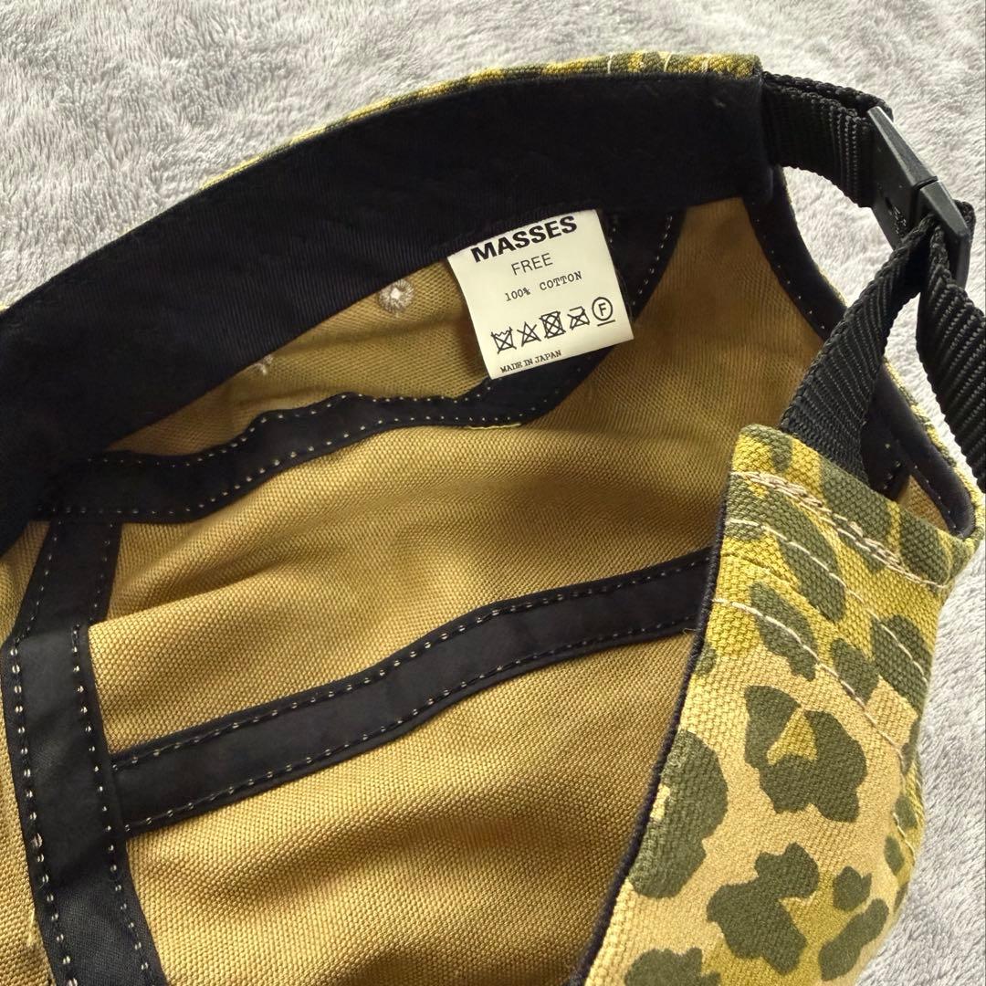 MASSES CAP J LEOPARD ジェットキャップ