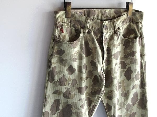 ラルフローレン SULLIVAN SLIM カモフラ ストレッチスリムパンツ