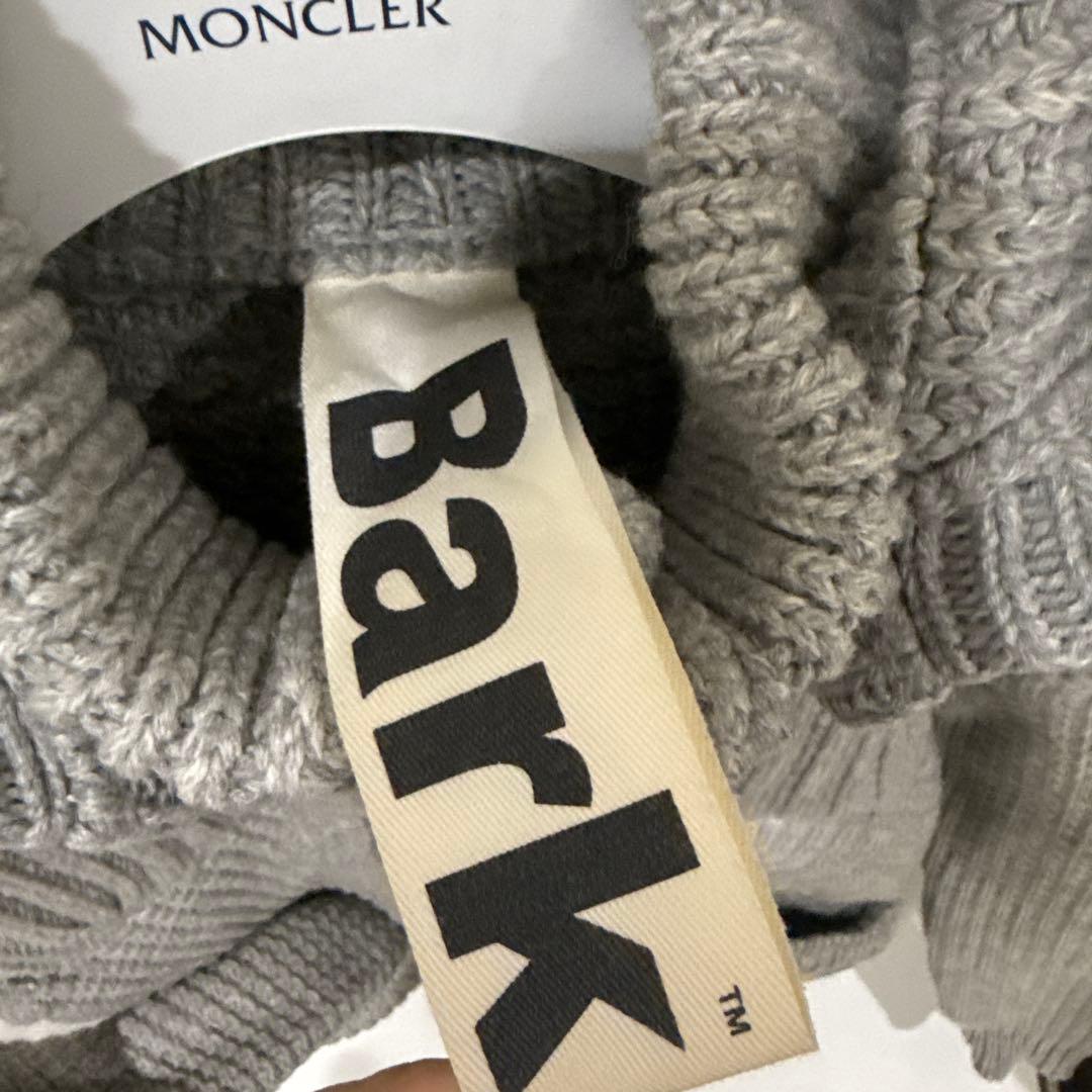 Bark ダッフルコート グレー ニット