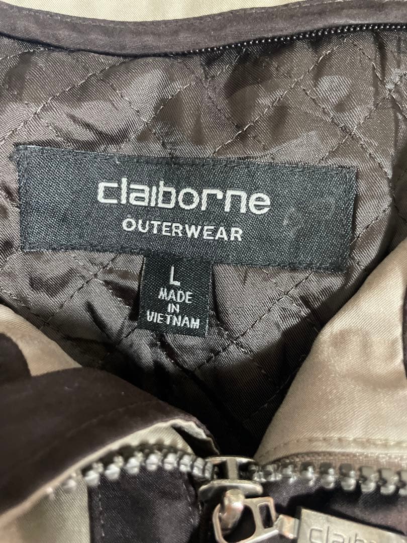claiborne クレイボーン　ナイロンジャケット　アウトドア　テック系