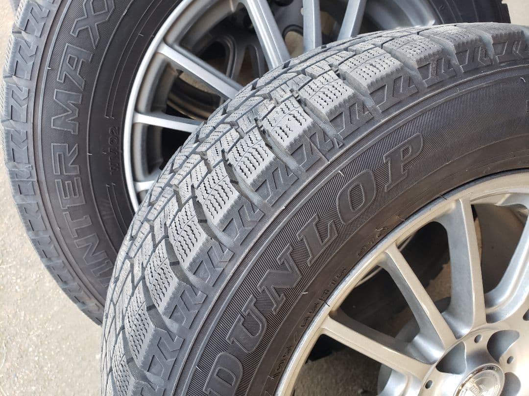 (美品)スタッドレスタイヤ&ホイール　プリウスPCD 100【M-5】