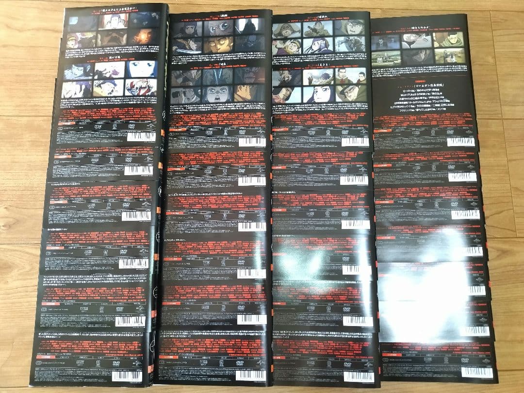 ゴールデンカムイ 1-4期 1～25巻 レンタル落ち DVD