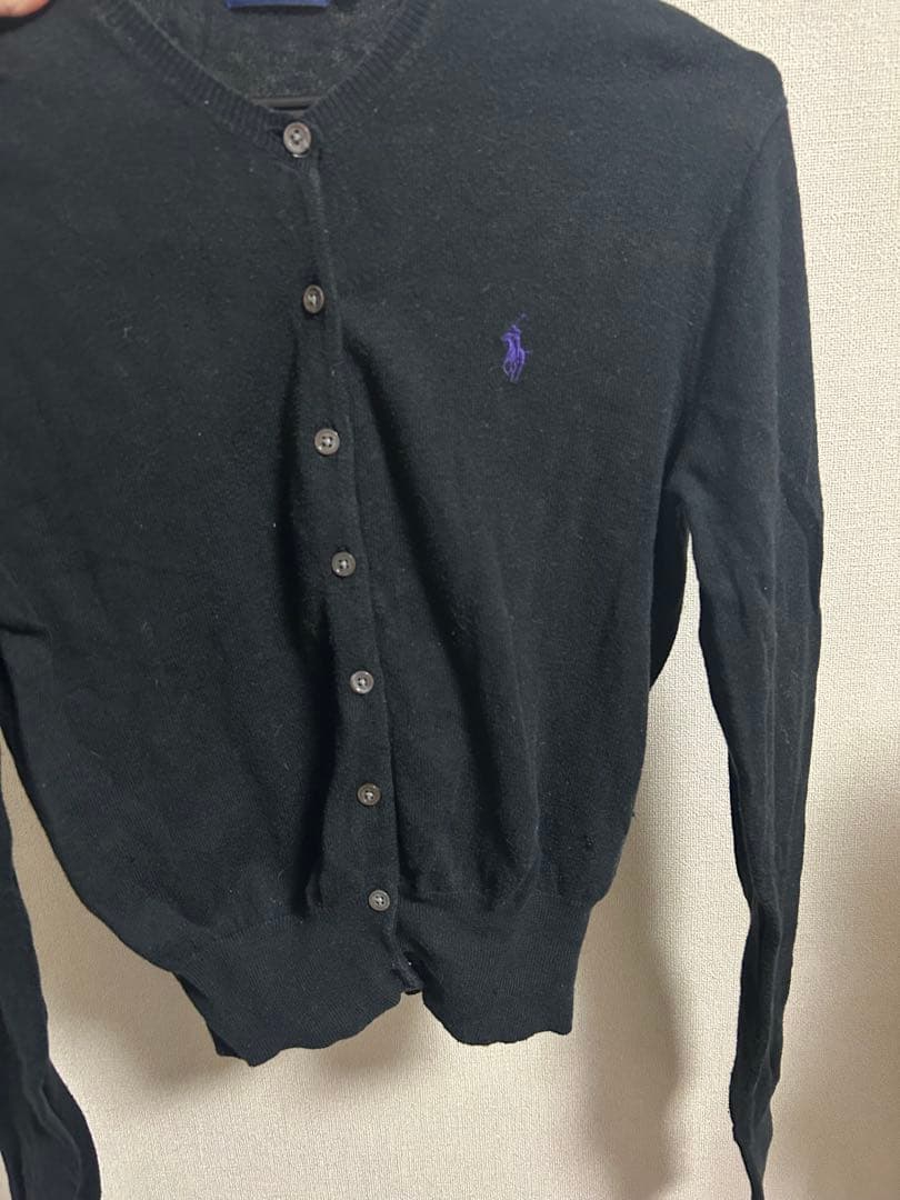 Polo Ralph Lauren 黒 カーディガン M