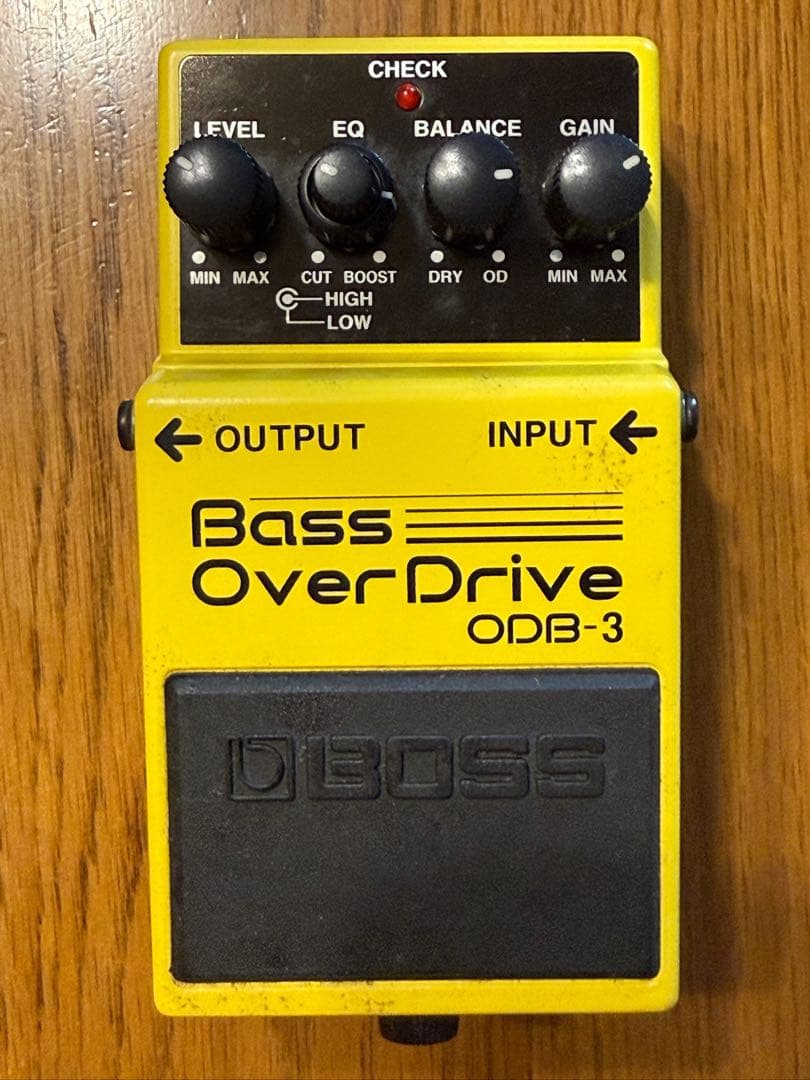 BOSS Bass OverDrive ODB-3 台湾製