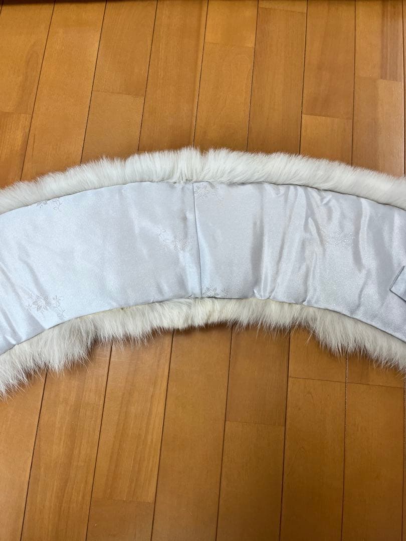 【美品】SAGA FOX 成人式ファー ロングショール