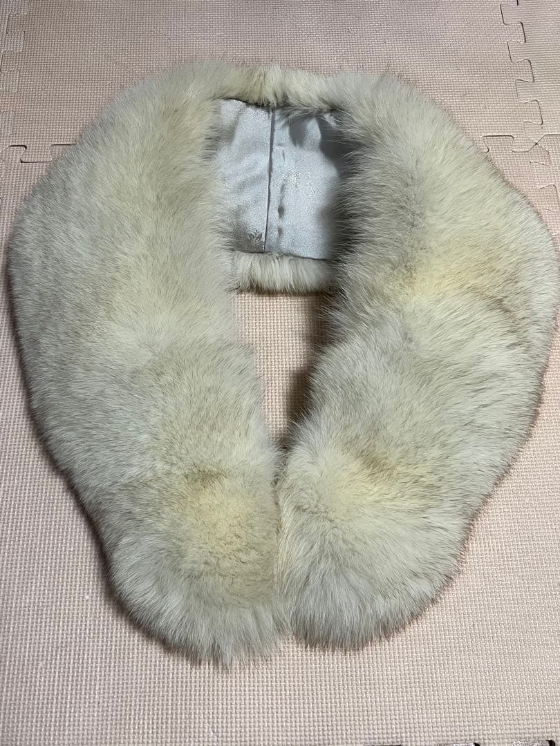 【美品】SAGA FOX 成人式ファー ロングショール