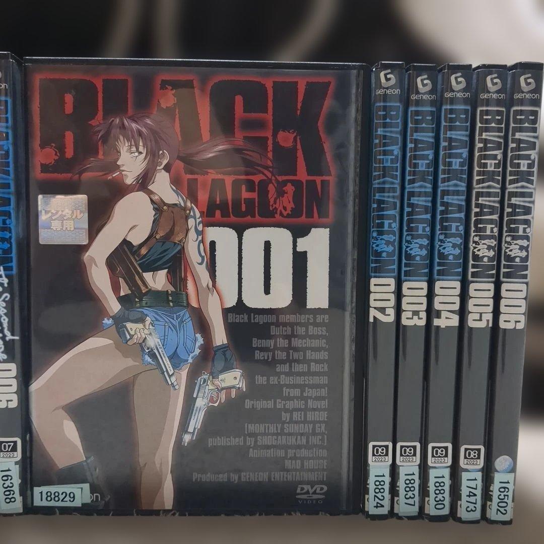 BLACK LAGOON ブラックラグーン [レンタル落ち] 全12巻 DVD