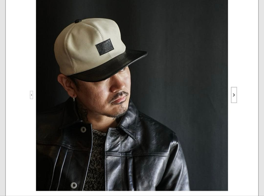 龍*誠様 BRUNEL&Co. HATMAKERS レザーキャップ