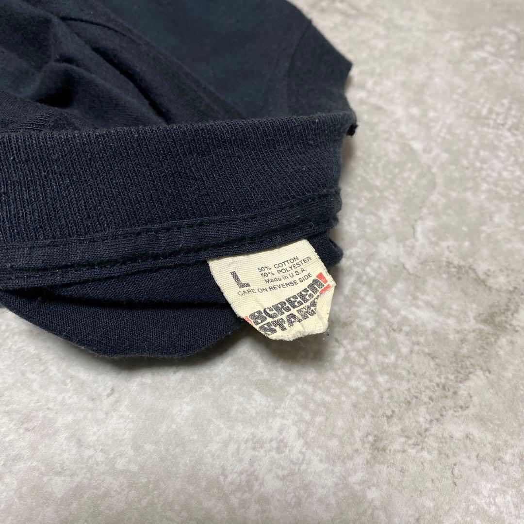 悶絶スペシャル 80s QFX Tシャツ USA製 黒 L