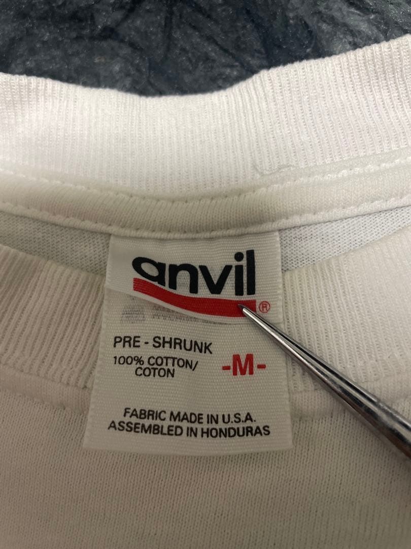 Anvil 00s NIRVANAニルヴァーナportraitホワイトTシャツ