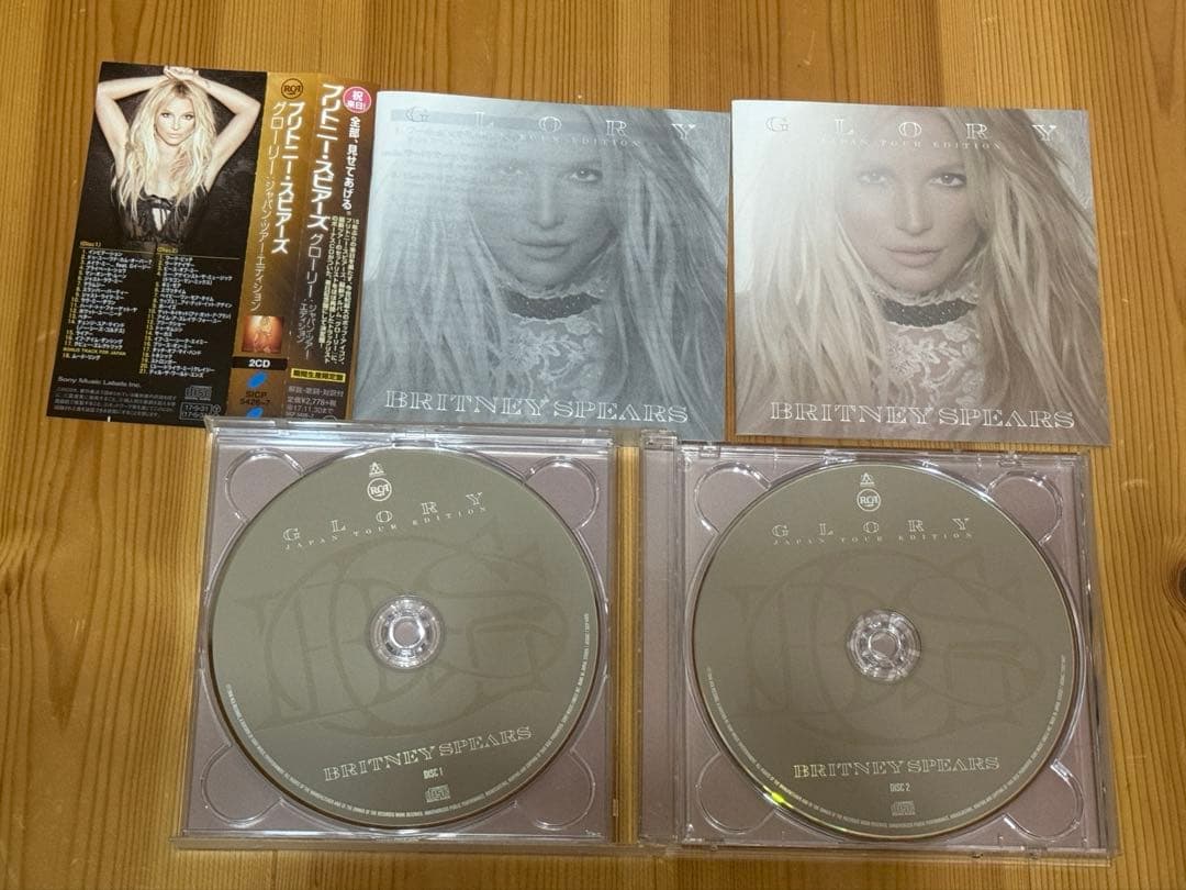洋楽 BRITNEY SPEARS GLORY Japan Tour Edition